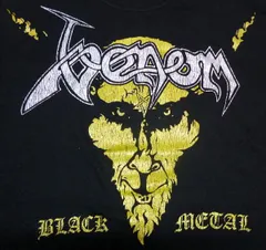 2024年最新】ヴェノム venom Ｔシャツblack metal 正規品 ロックt