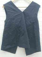 ◇ BEAUTY&YOUTH ビューティ&ユース UNITED ARROWS ノースリーブ ベスト ネイビー * 1002799976794 【中古】 【1002799976794】