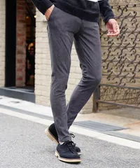 新品 未使用 roshell(ロシェル)ストレッチコーディロイスキニーパンツ 216378 チャコールグレー