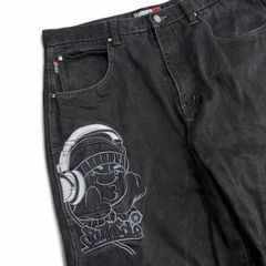90's~ SOUTHPOLE Black Jeans