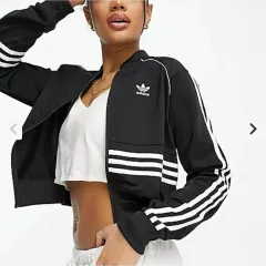 adidas(アディダス) クロップド トラックトップス ジャージ M