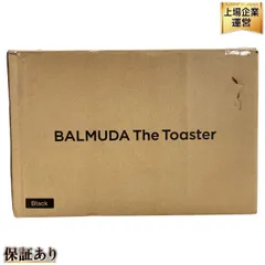BALMUDA The Toaster K11A-BK スチームトースター バリュミューダ 2023年製 開封 未使用 W9577889のサムネイル