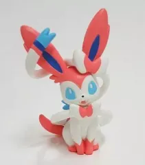 【中古】トレーディングフィギュア ニンフィア(おすわり) 「ポケットモンスター ベストウイッシュ イーブイいっぱいコレクション＆ニンフィア」