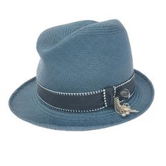 misa harada ミサハラダ ハット 帽子   ブルー  レディース チャーム 帽子 服飾小物　240001139331