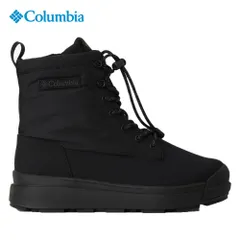 【ブラック】コロンビア ブーツ レディース メンズ 滑らない 冬用 ウィンターブーツ 防水 防寒 防滑 保温 雪道 雨 ウォータープルーフ Columbia 靴 YU9626