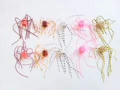 サイコロラバー風 ソフトルアー ワーム 10個セット 2タイプあり バスフィッシング バス釣り ダイス スカート 湖 ダム サイトフィッシング