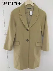 ■ URBAN RESEARCH ROSSO アーバンリサーチ ロッソ ウール チェスター コート サイズF ブラウン レディース  【1106170000334】