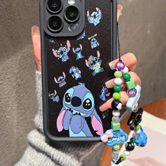 ☆輸入☆ストラップ付スティッチ　iPhoneケース
