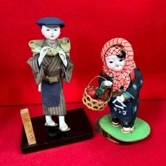 新品】ビー玉あそび 真多呂人形 木目込み人形 - メルカリ