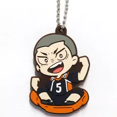 【中古】キーホルダー 田中龍之介 「ハイキュー!! キャラばんちょうこうラバーマスコット Vol.2」
