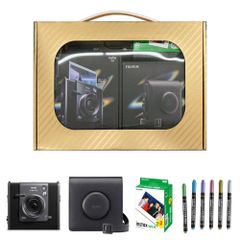 【ギフト チェキG】富士フィルム（フジフィルム）チェキワイド インスタントカメラ instax WIDE Evo カメラケース付きギフトBOXセット