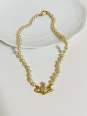 23972✨️ヴィヴィアンウエストウッド パール ネックレス オーブ 
