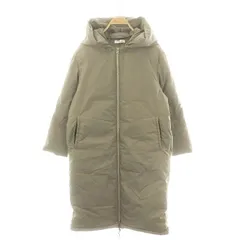ステートオブマインド STATE OF MIND allow down coat ダウンコート ロング アウター フード S カーキ /MI ■OSのサムネイル