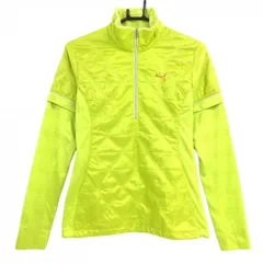 ★特価★プーマ 2WAY切替ジャケット ライトグリーン  一部キルティング ネックボア 袖着脱可  レディース L ゴルフウェア PUMA