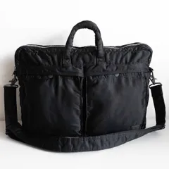PORTER タンカー　2way ブリーフケース　ショルダーバッグ　ブラック PORTER タンカー2way ブリーフケースショルダーバッグブラック