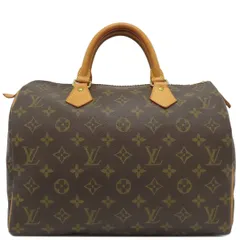 ルイヴィトン LOUIS VUITTON ハンドバッグ スピーディ 30 モノグラムキャンバス モノグラム ゴールド金具 茶 ミニボストン  M41526 TH1023【中古】