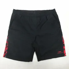 k■ティゴラ/TIGORA トレーニングショーツ/ハーフパンツ/ゴルフ【M】黒/MENS■185【中古】
