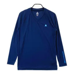 サイズ：LL LE COQ GOLF ルコックゴルフ  長袖 インナーTシャツ  ネイビー系 [240101343219]# ゴルフウェア メンズ ストスト