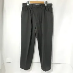 FARAH スラックス 美品 FR0302-M4008 Two Tuck Wide Tapered Pants テーパードシルエット サイズ34 L相当 ファーラー ボトムス A12603◆のサムネイル