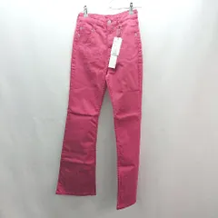 ◇ ◎ ●未使用● PAGEBOY ストレッチ素材 フレアパンツ おしゃれ ジーンズ サイズ26 ピンク レディース E  【1310050035471】