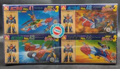 B アオシマ　ＮＥＯミニ合体シリーズ　バルカン　4箱セット　未組立品 B アオシマ NEOミニ合体シリーズ バルカン 4箱セット 未組立