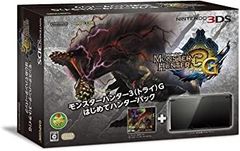 [중고] 몬스터 헌터 3 (트라이) G 처음 헌터 팩 (코스모 블랙) 닌텐도 3DS [메이커 생산 종료]