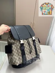 ファッション GUCCI ショルダーバッグ ブラック/ベージュ-WTO輸入2
