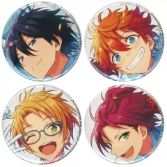 【中古】バッジ・ピンズ [単品] Trickstar(あんさんぶるスターズ!) 缶バッジ4個セット 「B’s-LOG 2018年7月号 アニメイト限定セット」 同梱特典