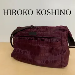 HIROKO KOSHINO ヒロココシノ 軽量 ショルダーバッグ 【Bkr6-26】Y