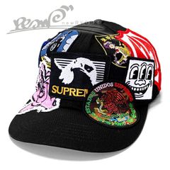 送料無料 メンズ レディース キャップ ブラック Supreme