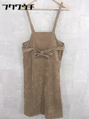 ◇ Riche glamour リシェグラマー ノースリーブ ロング キャミソール ワンピース サイズM ブラウン レディース 【中古】 【1002801330033】