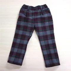 韓国子供服 TIGER MINI チェックデザインフォーマルパンツ カジュアルパンツ キッズ ジュニア ボトムス グレー