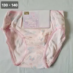 【130】【140】【2枚組】ガールズショーツ 2枚組　ショーツ女の子　女児下着　スイーツ柄　かわいい下着　アウトゴム　キュートスタイル　綿100ショーツ