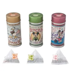 ミッキー＆フレンズ 日本茶セット（缶のみ）  ディズニーリゾート限定