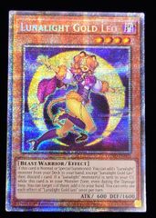 遊戯王 英語  北米版  月光金獅子  スターライトレア 1st