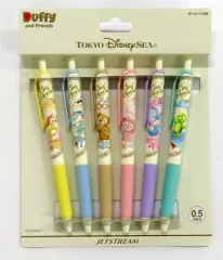 【中古】ペン 集合 ボールペン6本セット 「ダッフィー＆フレンズのSay cheese!」 東京ディズニーシー限定