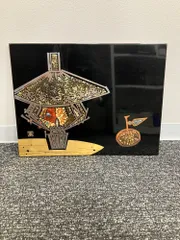 S191輪島塗 漆藝額 陽光 孝一作 S191輪島塗 漆藝額 陽光 孝一作