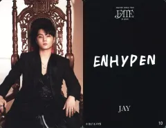 【中古】コレクションカード(男性) 10：ENHYPEN/ジェイ(JAY)/「ENHYPEN WORLD TOUR ’FATE’ IN JAPAN」フォトカード