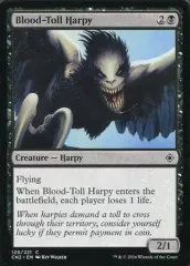 【中古】マジックザギャザリング 129/221[C]：【CN2】Blood-Toll Harpy/血集りのハーピーのサムネイル