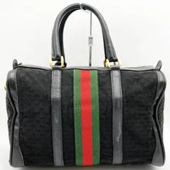 2024年最新】gucci ボストンバッグ ブラック キャンバスの人気アイテム