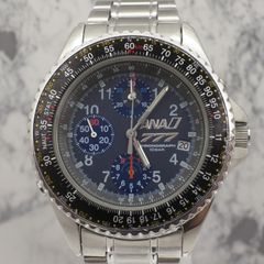 新品電池】ANA コラボ ボーイング 777 セイコー クロノグラフ メンズ