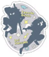 【中古】シール・ステッカー 山田伝蔵＆土井半助 「忍たま乱太郎 トラベルステッカーコレクション」