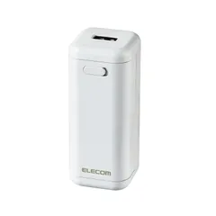 乾電池式モバイルバッテリー(A×1) ELECOM エレコム DE-KD01WH　 【普通郵便にて5営業日以内発送】