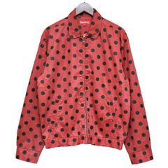 Supreme　シュプリーム　2018SS　POLKA DOTS RAYON WORK JACKET　ドットワークジャケット　8054000206841