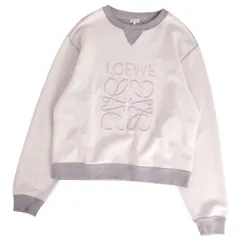 LOEWEアナグラムトレーナーロゴ刺繍 トレーナー グレー 美品ロエベ 2025年最新】LOEWE トレーナー・スウェットの人気アイテム