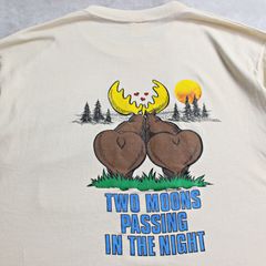 【VINTAGE】USA製 1983年 ALASKA エロマンティックなプリントTシャツ ビンテージ Lサイズ SPORTSWEAR