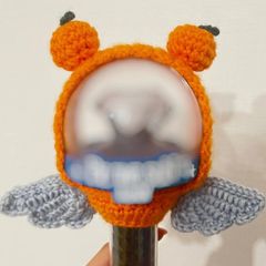 カラット棒ペンライトカバー　light stick 編み物　SEVENTEEN セブチ スングァン　ジョンハン