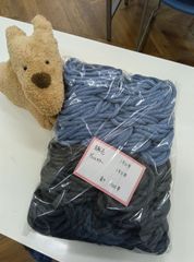 靴下の輪っか（デニム調）