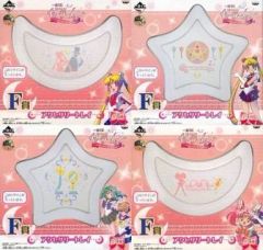 [중고] 소품(캐릭터) 전 4종 세트 액세서리 트레이 [이치 반 쿠지 미소녀 전사 세일러 문 ~Life with Sailor Moon~] F상