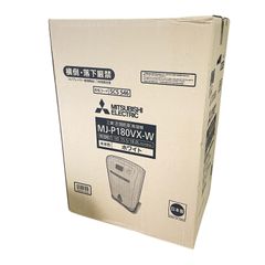 【新品】三菱 MJ-P180VX-W 衣類乾燥除湿器 ホワイト NO.Y4148